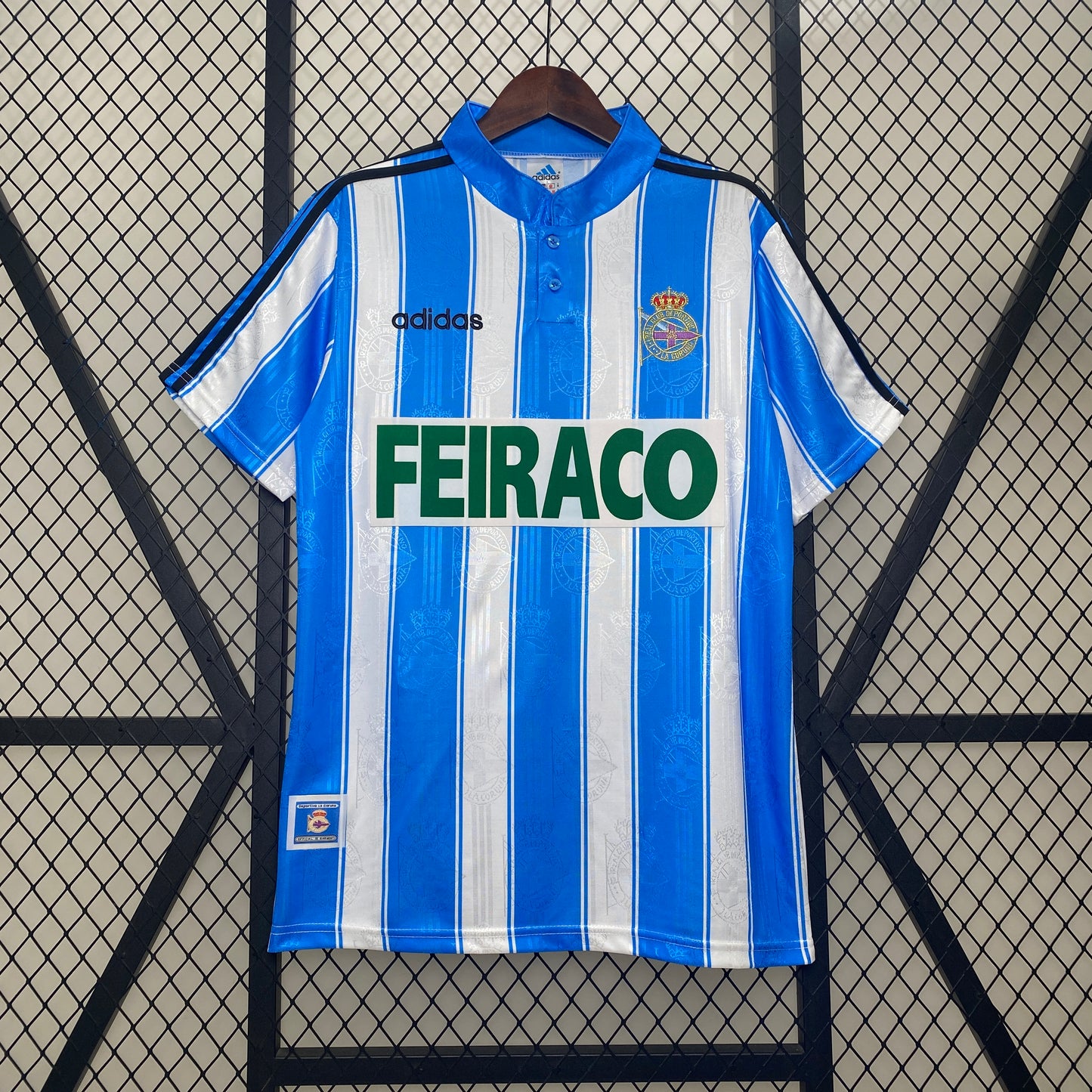 Camiseta Retro Deportivo De La Coruña 97/98 Primera equipación