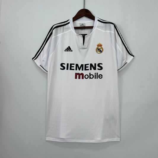 Camiseta Retro Real Madrid 03/04 Primera equipación