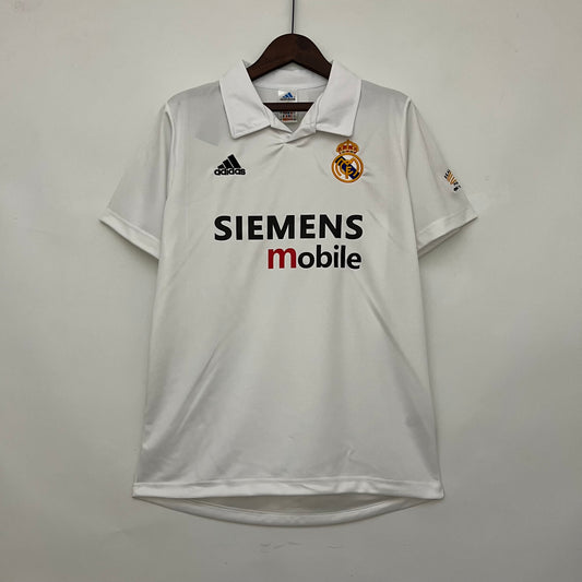 Camiseta Retro Real Madrid 02/03 Primera equipación