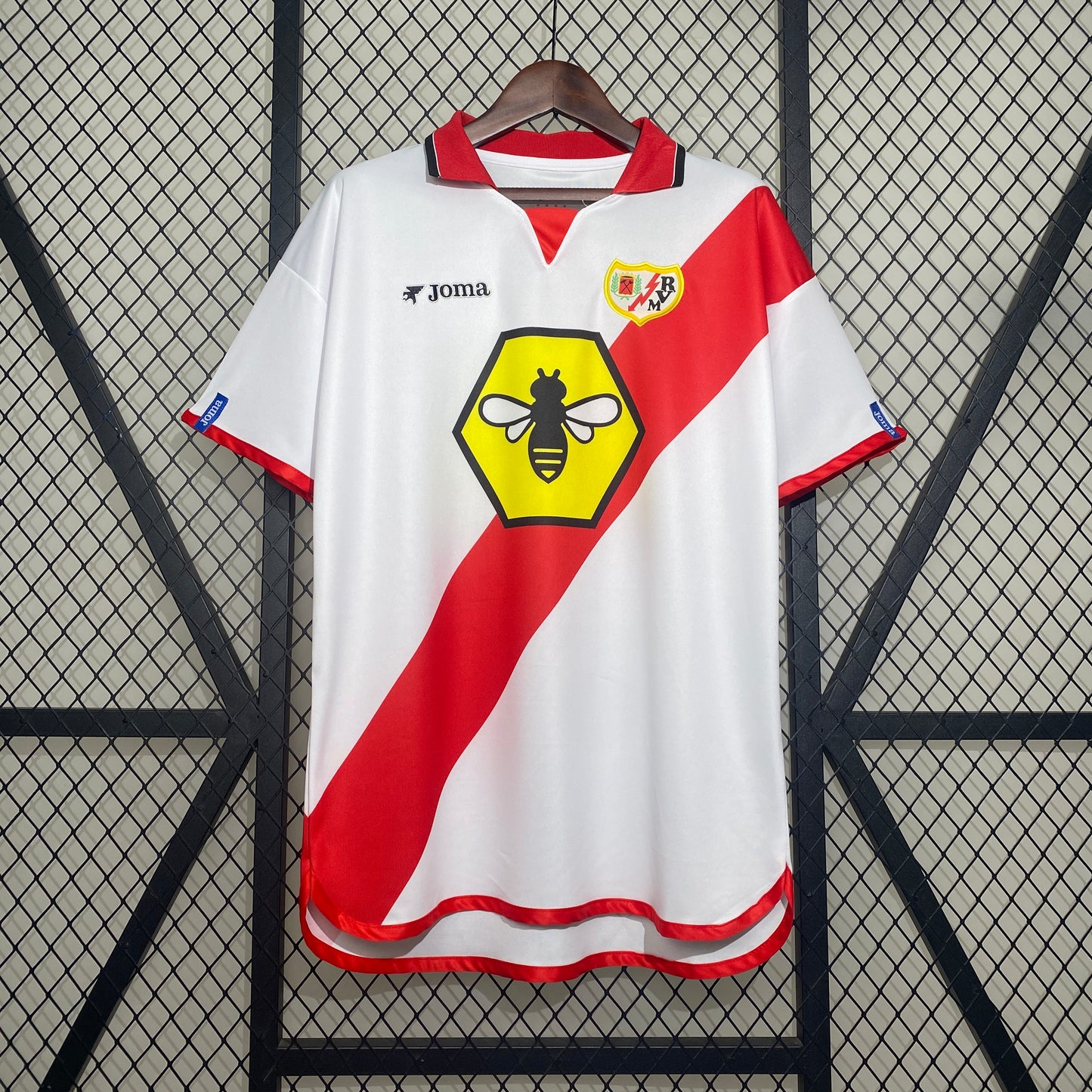 Camiseta Retro Rayo Vallecano 01/02 Primera equipación