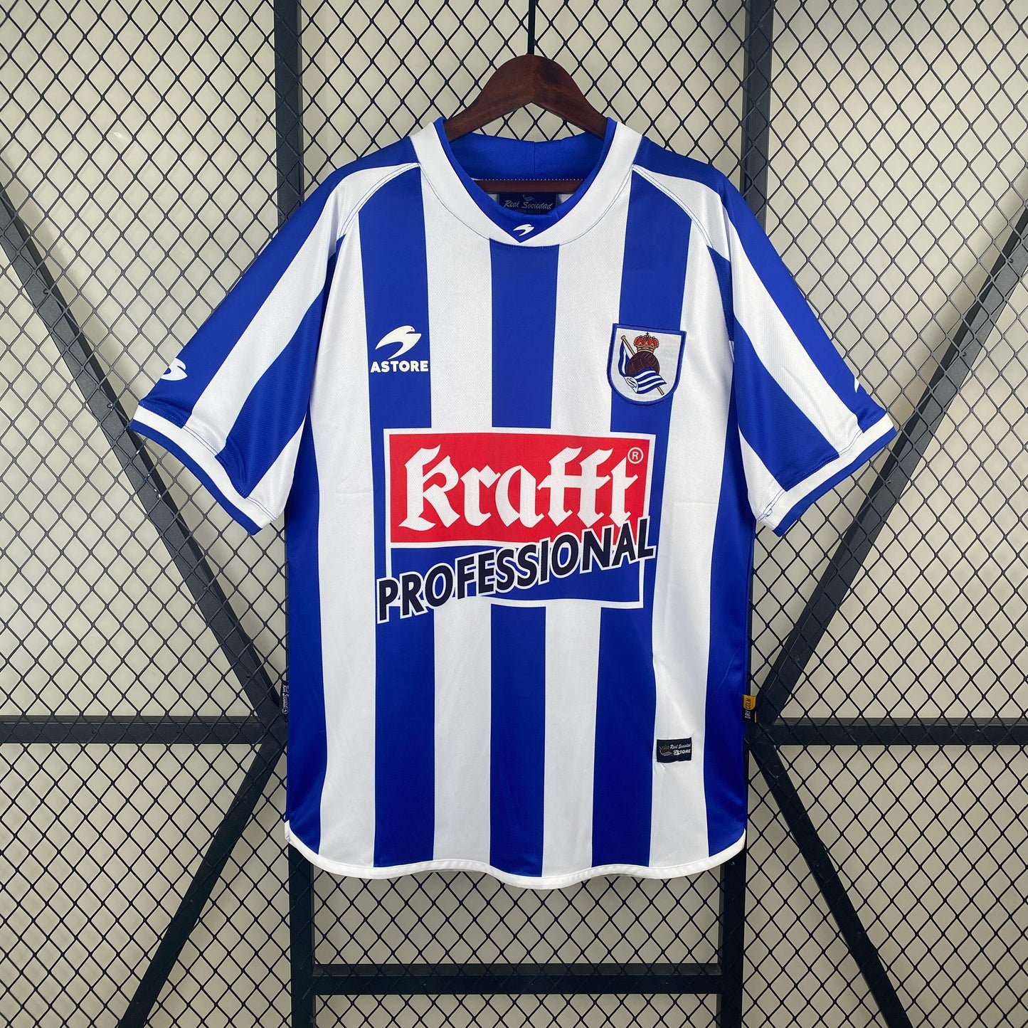 Camiseta Retro Real Sociedad 02/03 Primera equipación