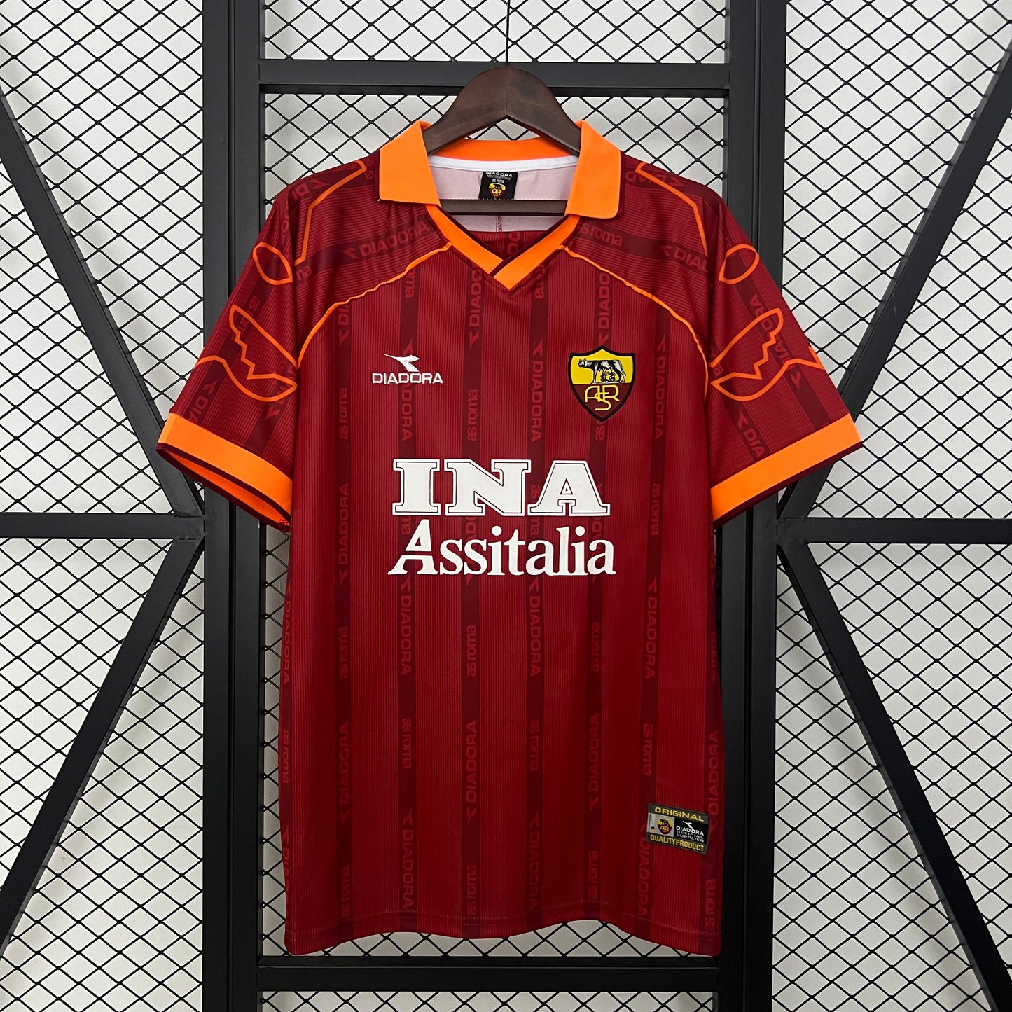 Camiseta Retro AS Roma 99/00 Primera equipación