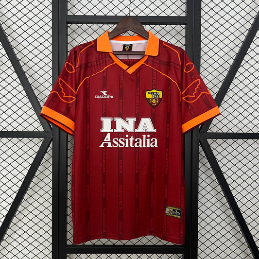 Camiseta Retro AS Roma 99/00 Primera equipación